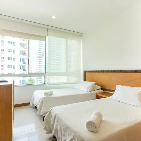 Apartamento |ahead| Lindo 2br @castillogrande Cerca A La Playa *