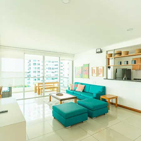 |ahead| Lindo 2br @castillogrande Cerca A La Playa * Cartagena