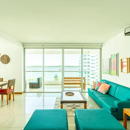Apartamento |ahead| Lindo 2br @castillogrande Cerca A La Playa *