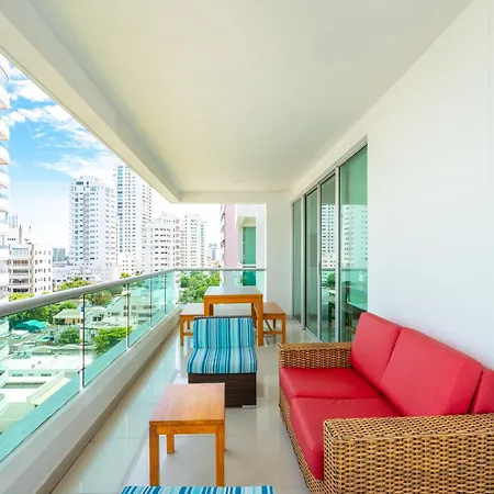 Apartment |ahead| Lindo 2br @castillogrande Cerca A La Playa