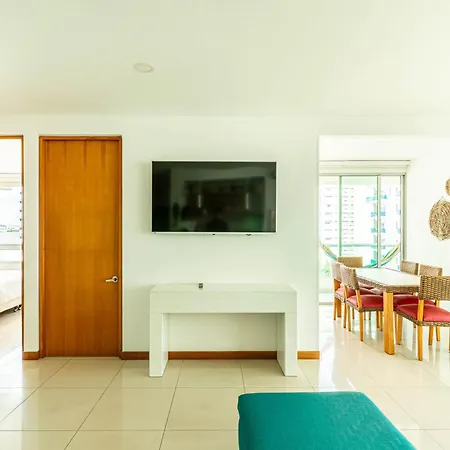 Apartment |ahead| Lindo 2br @castillogrande Cerca A La Playa Cartagena